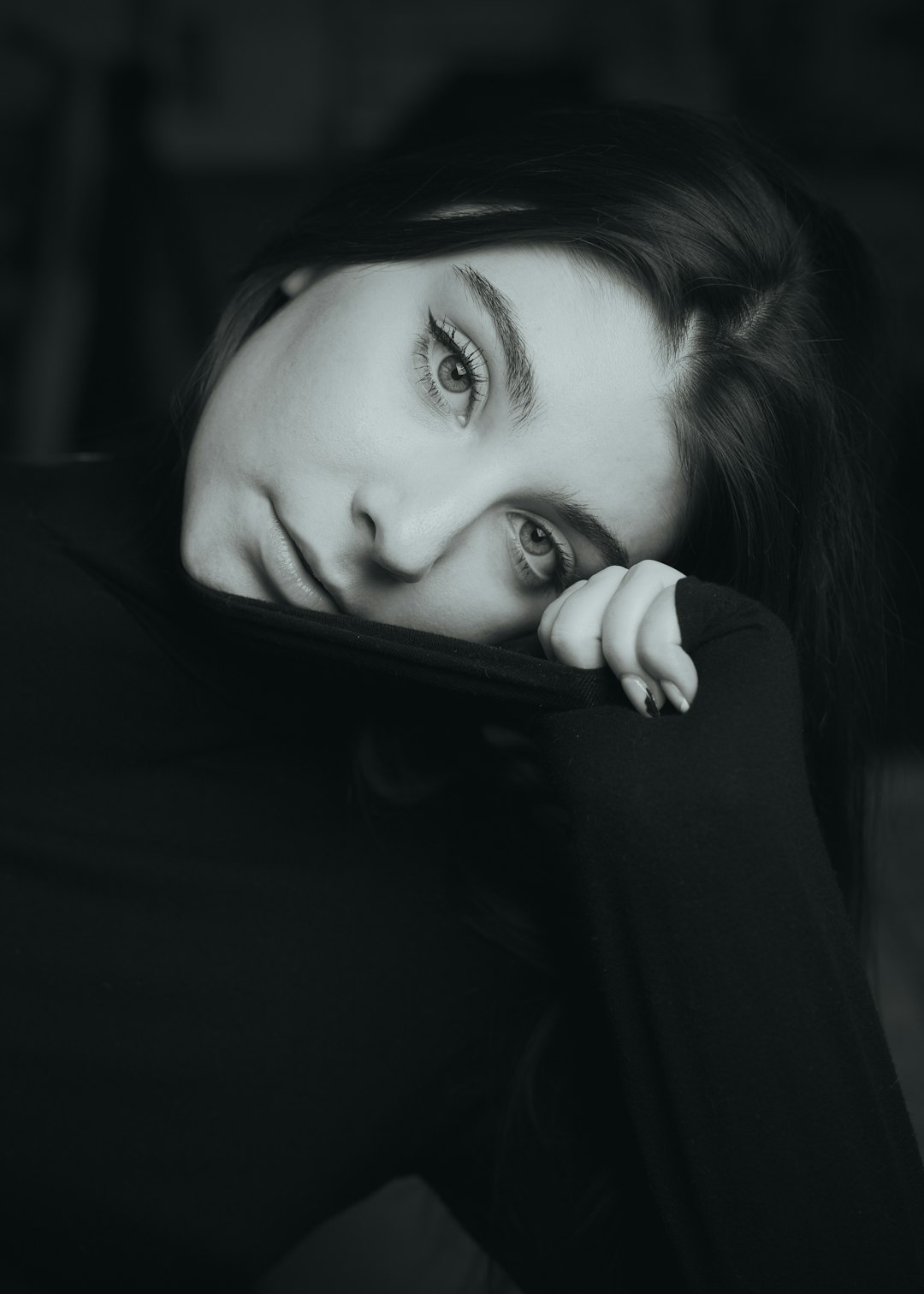 Portrait of actress Andrada Ionescu.