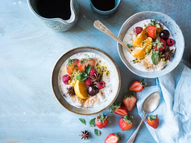 Bowl of oatmeal. Coffee. Sun peeking over Grandeur Peak. If only every morning was this morning.