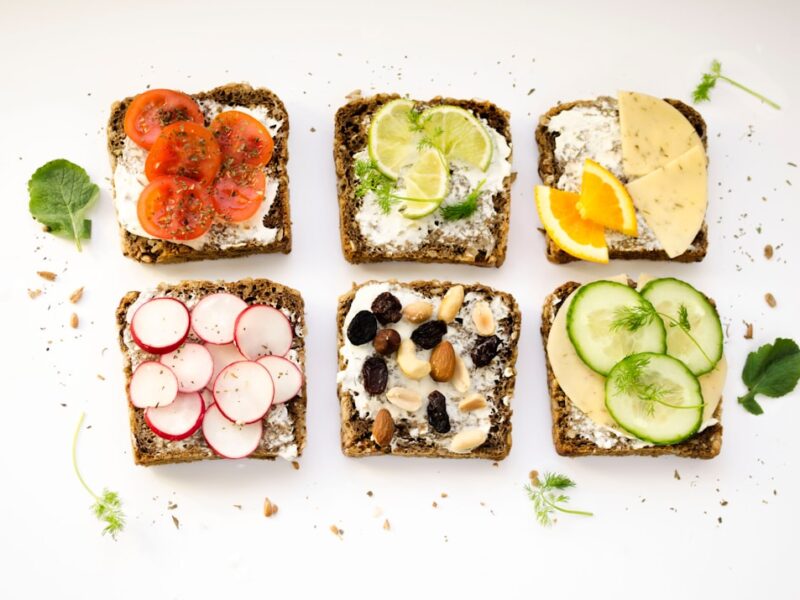 bright sandwiches
