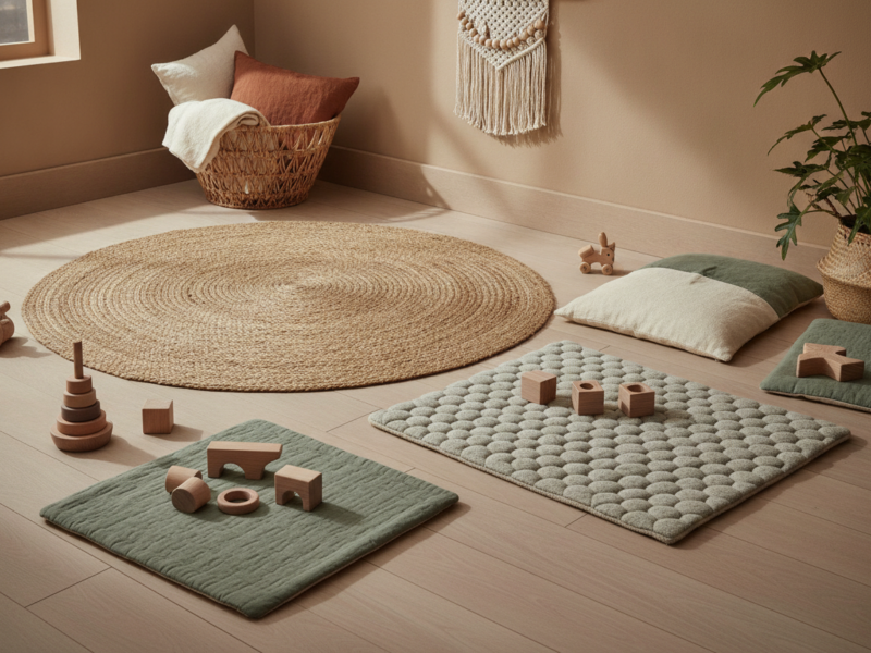 Zo kies je natuurlijke speelmatten voor een gezonde kinderkamer
